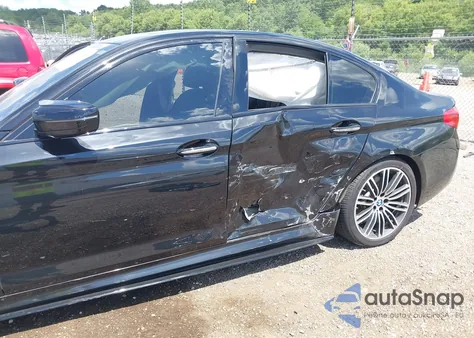 2017 BMW 540I xDrive из США, поврежденный, VIN WBAJE7C3XHG890835